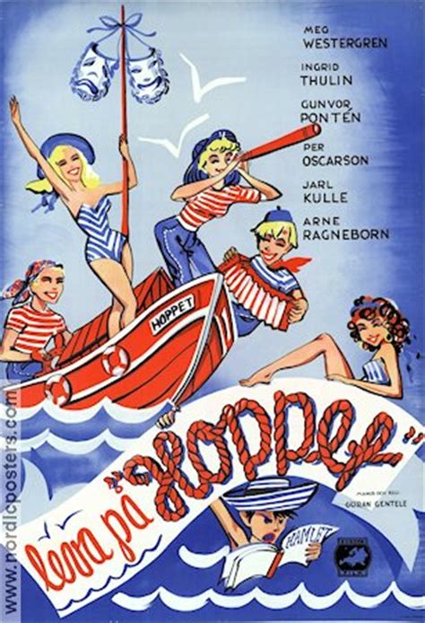 LEVA PÅ HOPPET Movie poster 1951 original NordicPosters