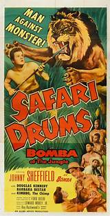Safari Drums Movie Posters From Movie Poster Shop