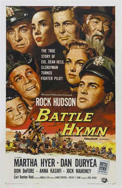 Battle Hymn Movie Posters From Movie Poster Shop