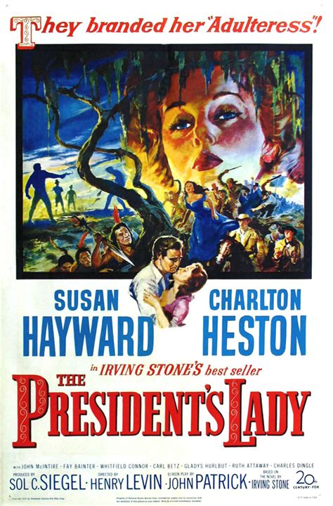 The President's Lady Movie Posters From Movie Poster Shop