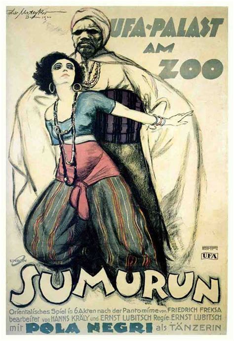 Sumurun Movie Posters From Movie Poster Shop
