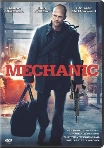 The Mechanic Double Feature dvd cover (1972-2011) R1 Custom