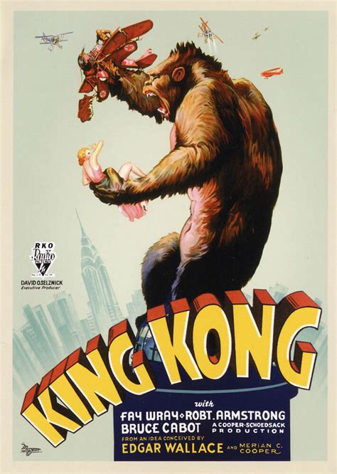 KING KONG Movie Poster 1933 RARE Print | eBay