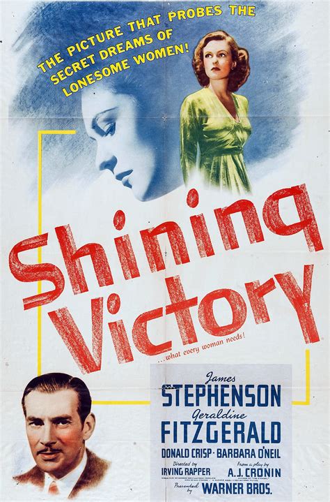 Shining Victory (1941) - Posters — The Movie Database (TMDb)