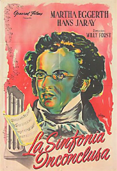 Unfinished Symphony 1934 Argentine Poster | Posteritati ...
