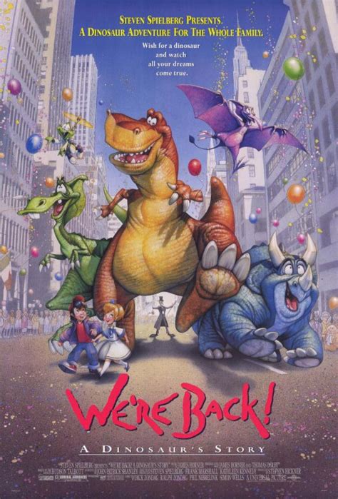We're Back! A Dinosaur's Story Movie Posters From Movie ...