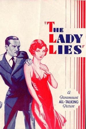 The Lady Lies (1929) — The Movie Database (TMDb)