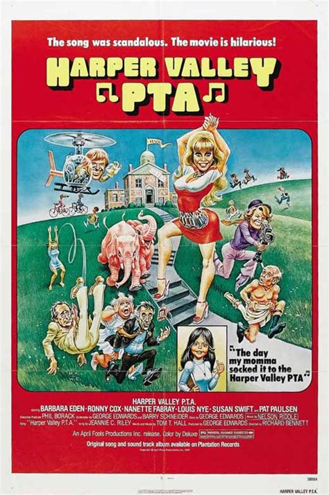 Harper Valley P.T.A. Movie Posters From Movie Poster Shop