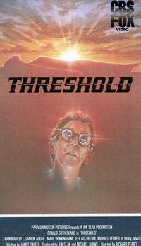 Threshold (1981 film) - Wikipedia