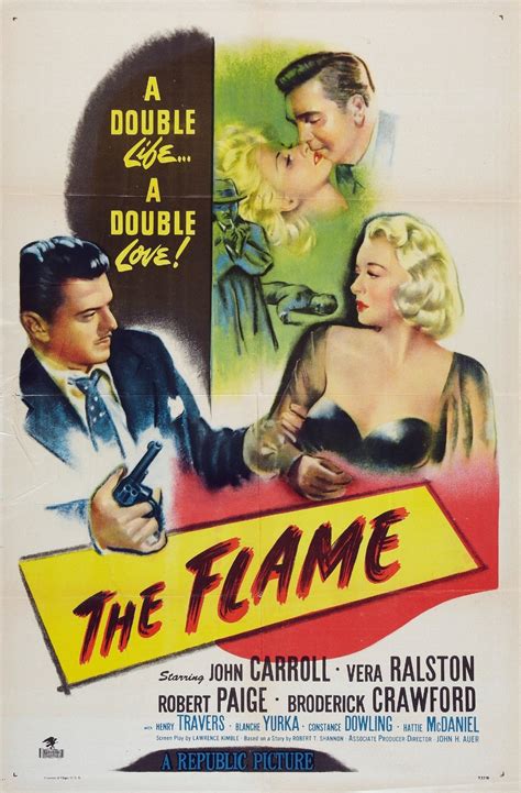 The Flame (1947) - Posters — The Movie Database (TMDb)