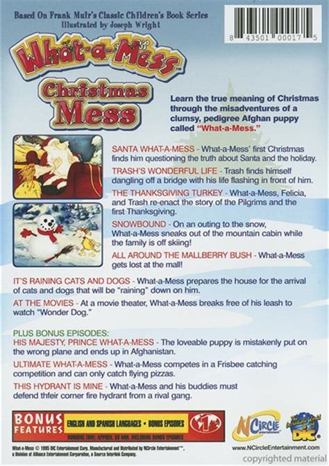 What-A-Mess: Christmas Mess (DVD 1995) | DVD Empire