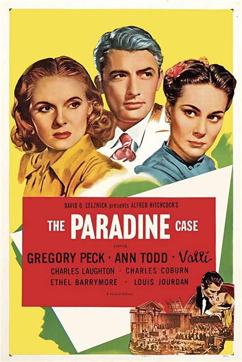 The Paradine Case (#1 of 2): Extra Large Movie Poster ...