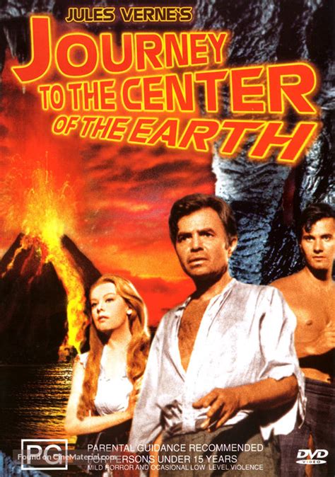 Journey to the Center of the Earth Australian dvd cover
