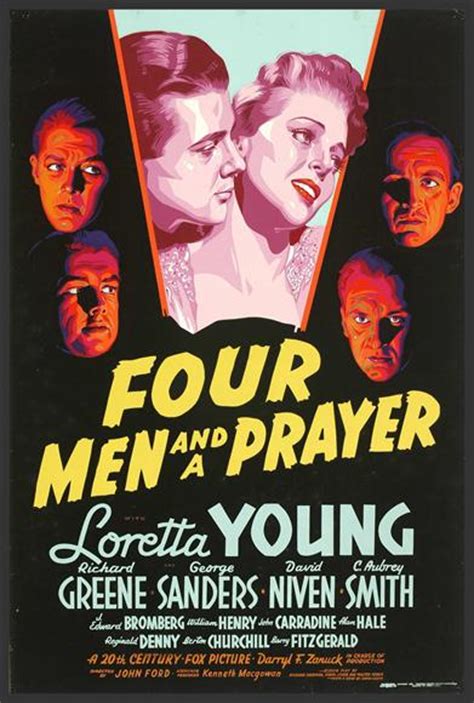 Four Men and a Prayer Movie Posters From Movie Poster Shop