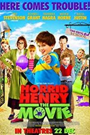 Horrid Henry: The movie official cover