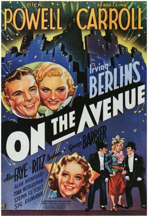 On the Avenue Movie Posters From Movie Poster Shop