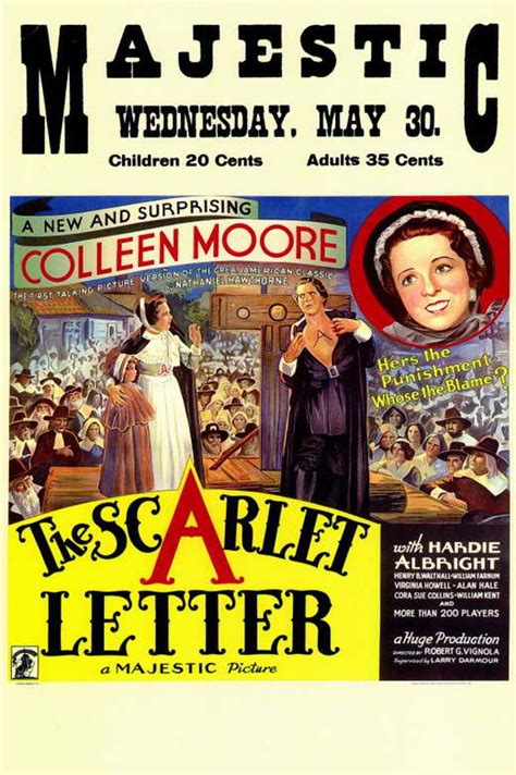 The Scarlet Letter Movie Posters From Movie Poster Shop