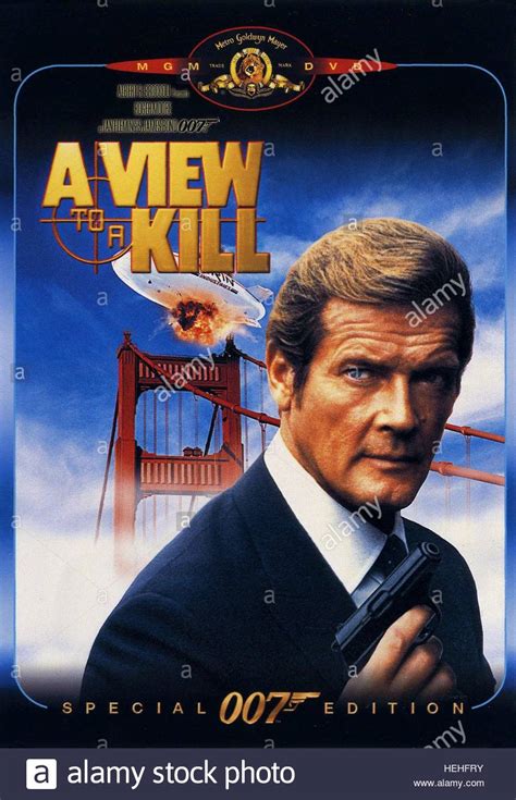 ROGER MOORE POSTER JAMES BOND: A VIEW TO A KILL (1985 ...