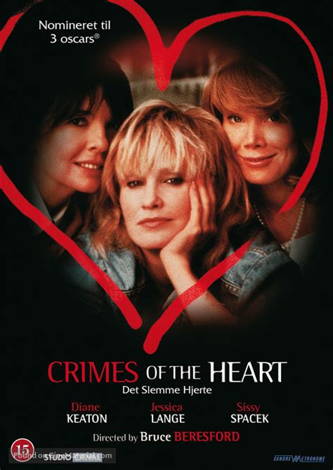 Crimes of the Heart Danish dvd cover