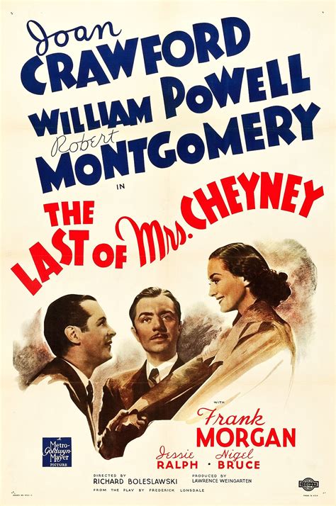 The Last of Mrs. Cheyney (1937 film) - Wikipedia