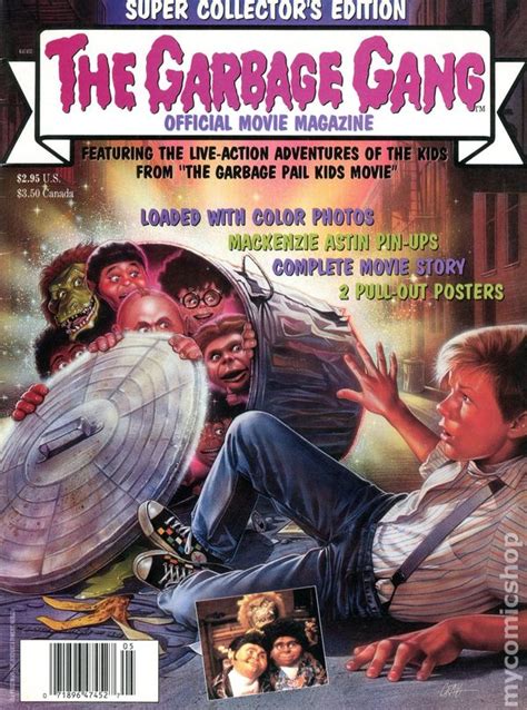 Garbage Gang Official Movie Magazine (1987) comic books