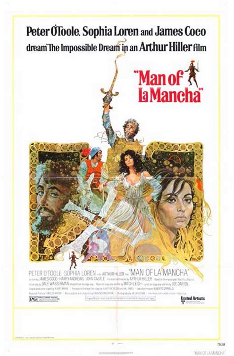 Man of La Mancha Movie Posters From Movie Poster Shop