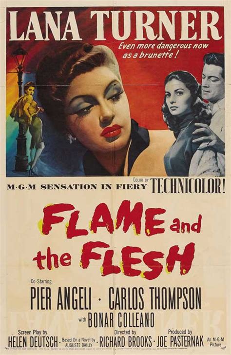 Flame and The Flesh Movie Posters From Movie Poster Shop