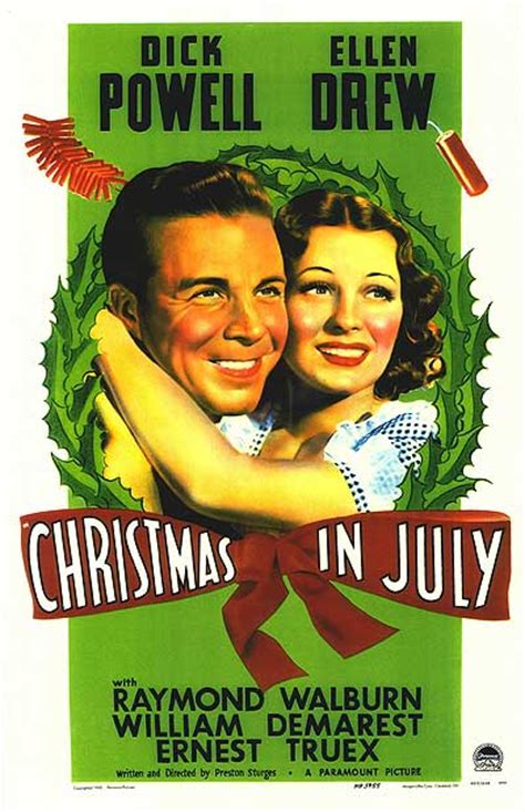 Christmas in July movie posters at movie poster warehouse ...