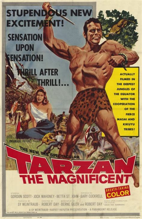 Tarzan the Magnificent Movie Posters From Movie Poster Shop