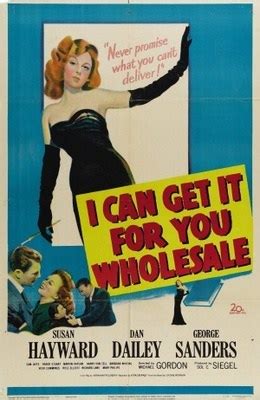 I Can Get It for You Wholesale (1951) with Susan Hayward ...