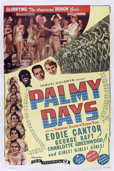Palmy Days Movie Posters From Movie Poster Shop