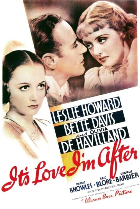 Watch It's Love I'm After (1937) online | watch It's Love ...
