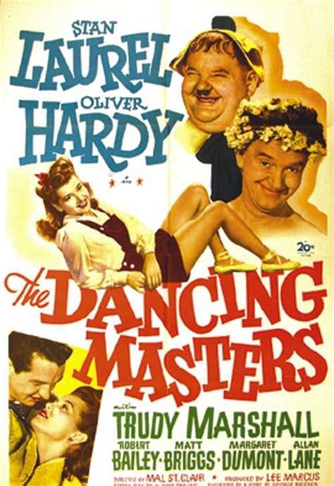 The Dancing Masters Movie Poster - IMP Awards