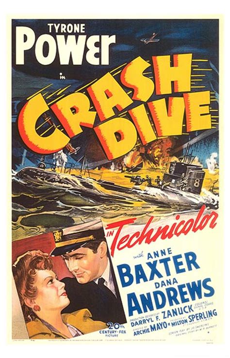 Crash Dive movie posters at movie poster warehouse ...