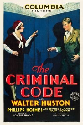 The Criminal Code (1931) movie poster #725166 ...