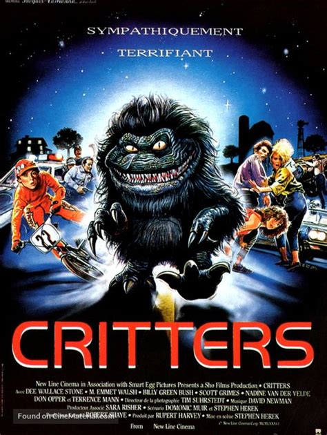Critters French movie poster