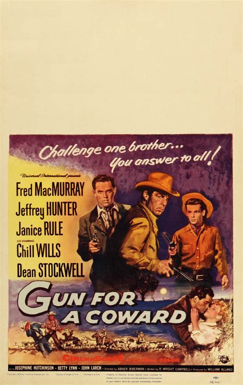 Gun for a Coward (1957) | Original Posters - All ...