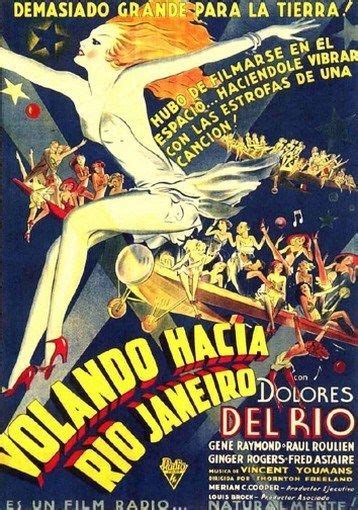FLYING DOWN TO RIO MOVIE POSTER Fred Astaire VINTAGE 2 | eBay