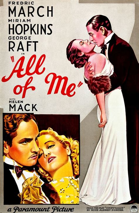 All of Me (1934) ~ Bizarre Los Angeles | Movie Posters ...
