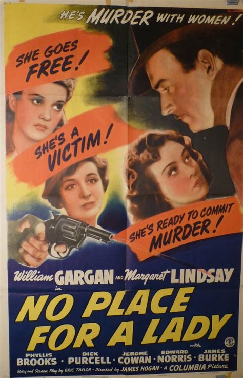 No Place for a Lady (1943) - Posters — The Movie Database ...