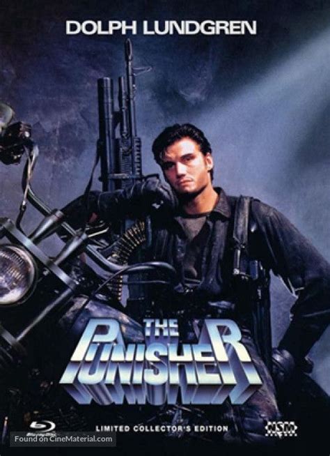 The Punisher Austrian dvd cover, 1989 | Custom & Official ...