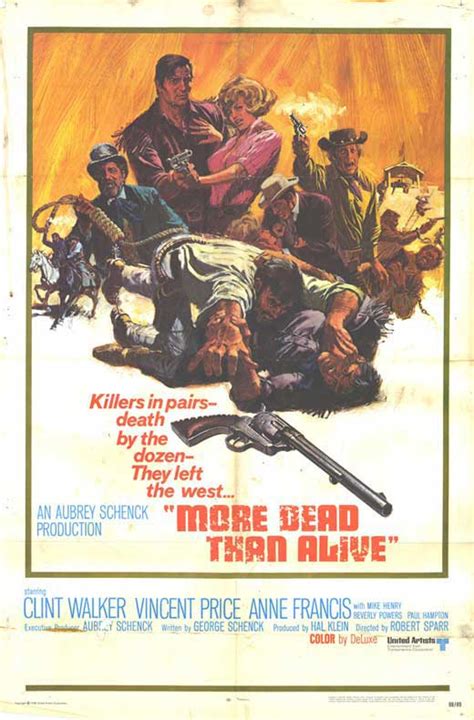 More Dead Than Alive Movie Posters From Movie Poster Shop
