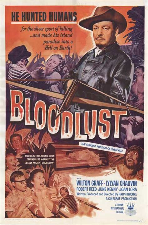 Bloodlust Movie Posters From Movie Poster Shop