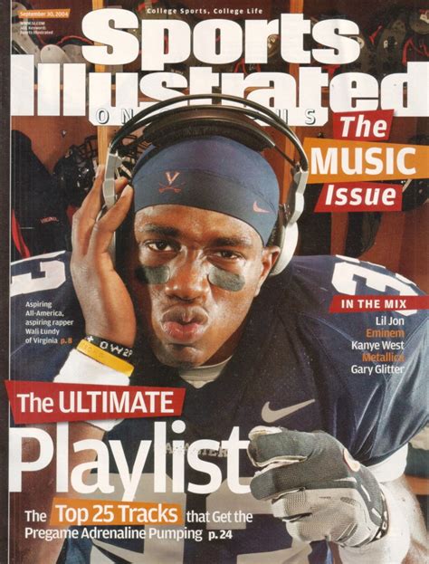 Wali Lundy 2004 Virginia Cavaliers Sports Illustrated on ...