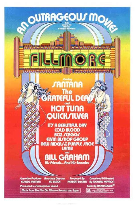 Fillmore Movie Posters From Movie Poster Shop