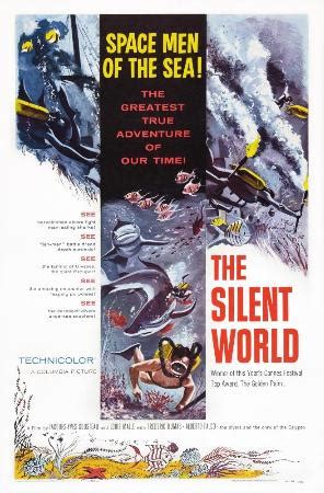 The Silent World Poster Art For Documentary By Jacques ...