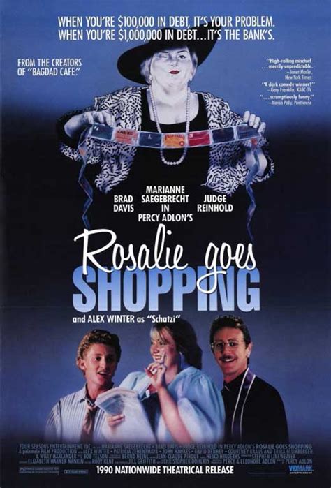 Rosalie Goes Shopping Movie Posters From Movie Poster Shop