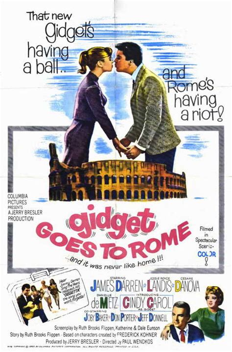 Gidget Goes to Rome Movie Posters From Movie Poster Shop