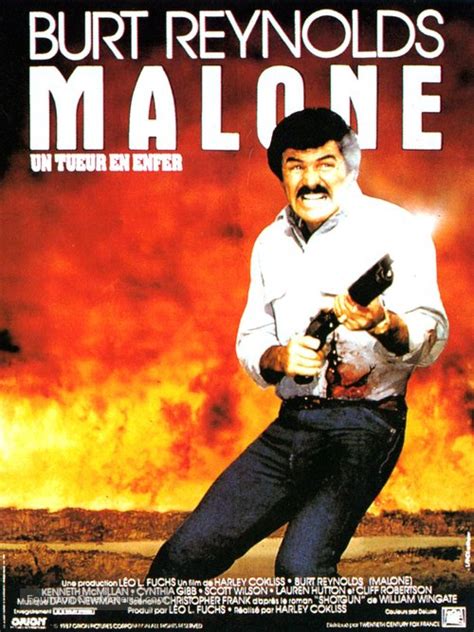 Malone French movie poster