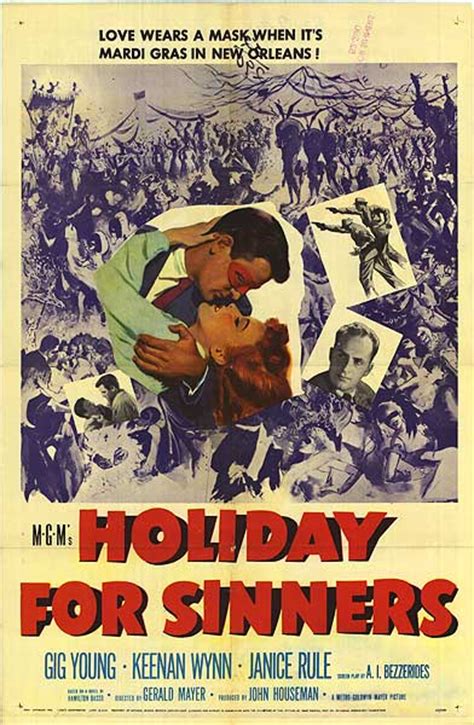 Holiday For Sinners movie posters at movie poster ...